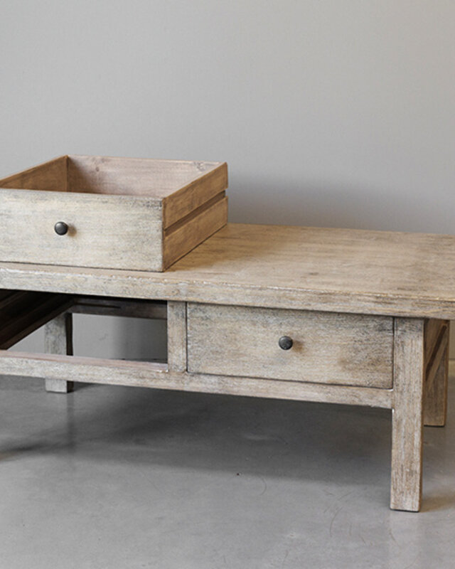 Be-Uniq Salontafel Oud Hout | China | H45xB120xD60 cm
