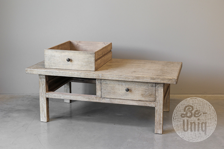 Be-Uniq Salontafel Oud Hout | China | H45xB120xD60 cm