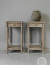 Be-Uniq Bijzettafel Oud Teak | Rustiek Verweerd | H76xB41xD35 cm