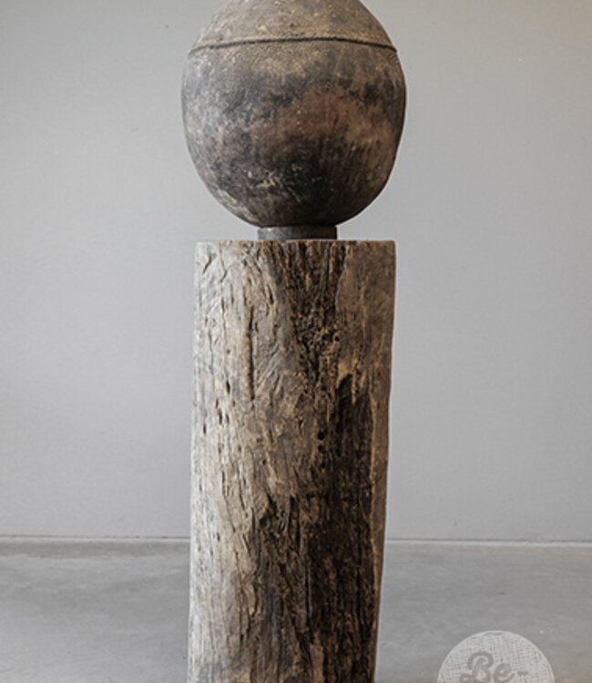 Be-Uniq Oude Houten Zuil | India | H95xB40xD35 cm