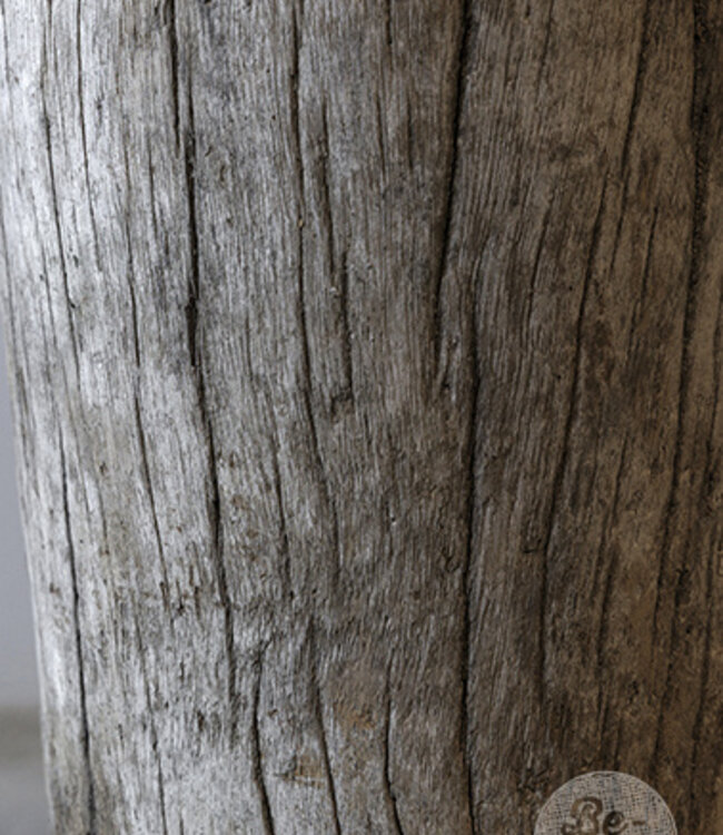 Be-Uniq Oude Houten Zuil | India | H87 x D36 cm