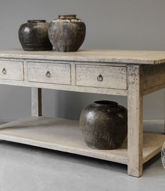 Be-Uniq Origineel Oude Werktafel | China | H92xB198xD89 cm