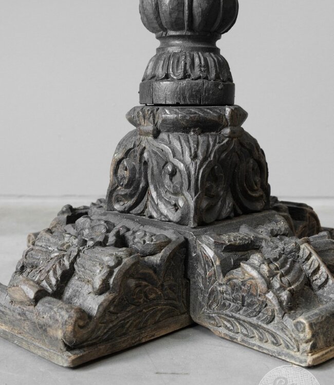 Be-Uniq Oude Houten Vogelkooi | India | H185 x D46 cm