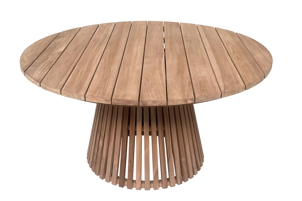 Rene Houtman Tuintafel Cindo | Rond | Teakhout | 120cm