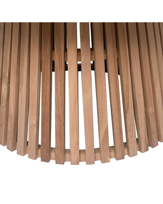 Rene Houtman Tuintafel Cindo | Rond | Teakhout | 120cm