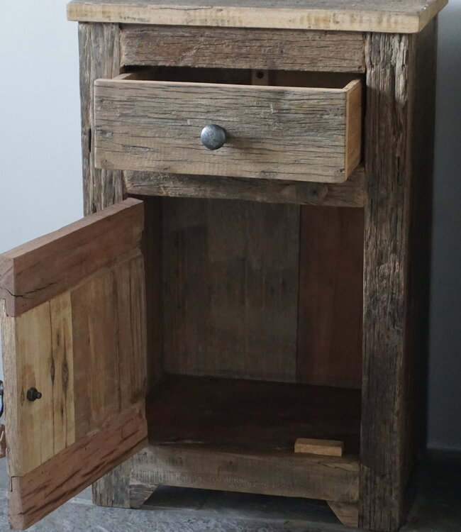 Rene Houtman Nachtkastjes Truckwood | Set Van 2 | H65xB42xD30 cm