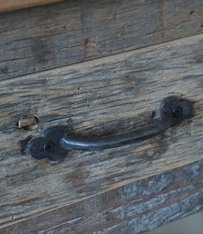 Rene Houtman Bijzettafel/Nachtkastje Truckwood | Set Van 2 | H76xB38xD39,5 cm