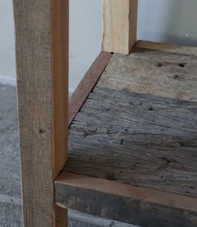 Rene Houtman Bijzettafel/Nachtkastje Truckwood | Set Van 2 | H76xB38xD39,5 cm