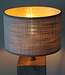 Rene Houtman Lampenkap | Rond | Taupe | H13 x D20 cm