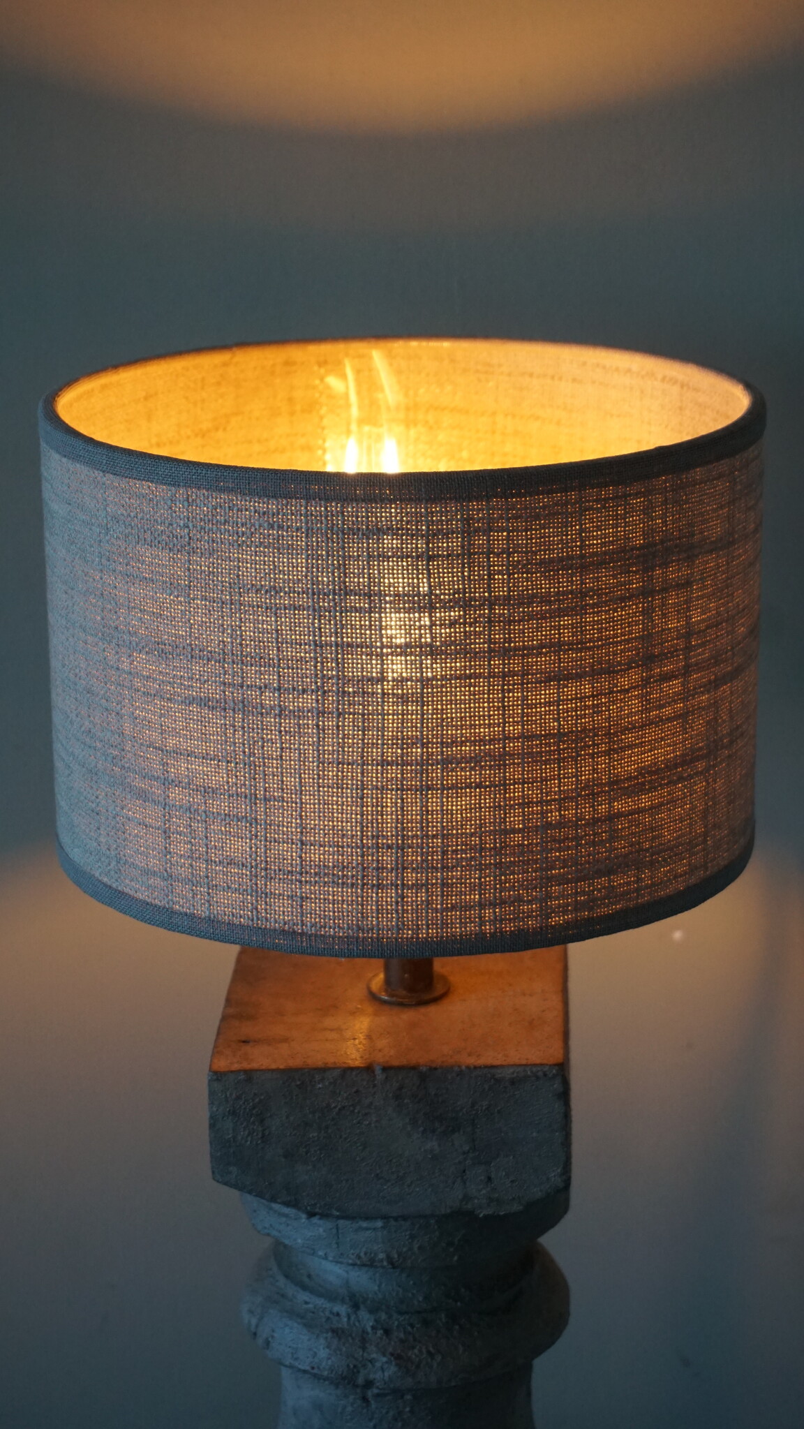 Rene Houtman Lampenkap | Rond | Taupe | H13 x D20 cm