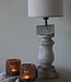 Rene Houtman Lampenkap | Rond | Taupe | H13 x D20 cm