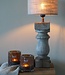 Rene Houtman Lampenkap | Rond | Taupe | H13 x D20 cm