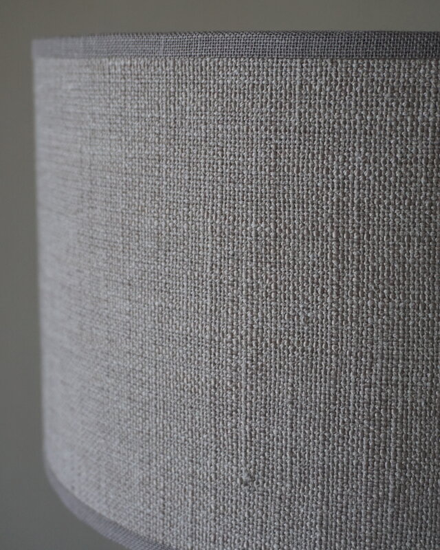 Rene Houtman Lampenkap | Rond | Taupe | H15 x D25 cm