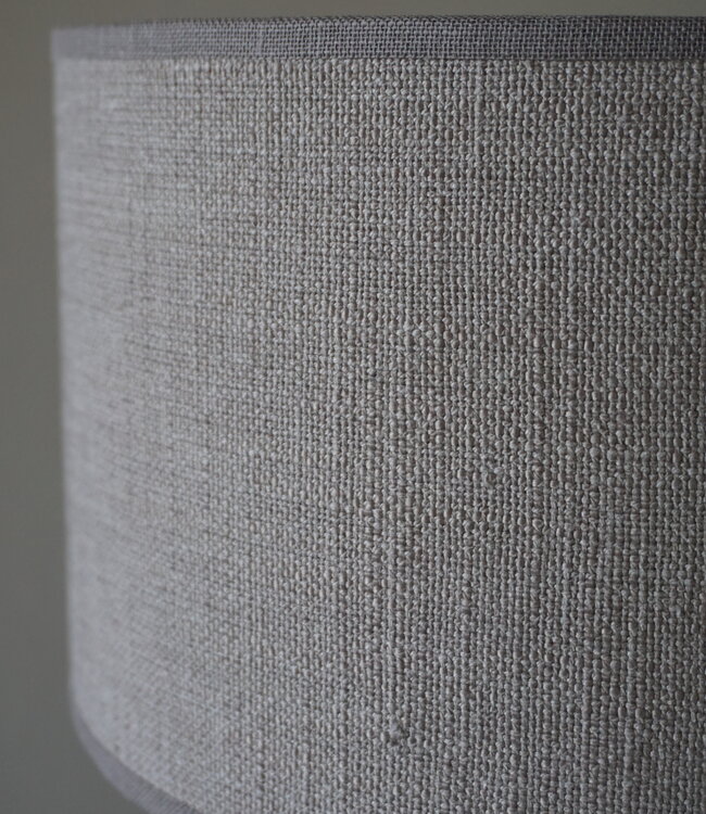 Rene Houtman Lampenkap | Rond | Taupe | H15 x D25 cm