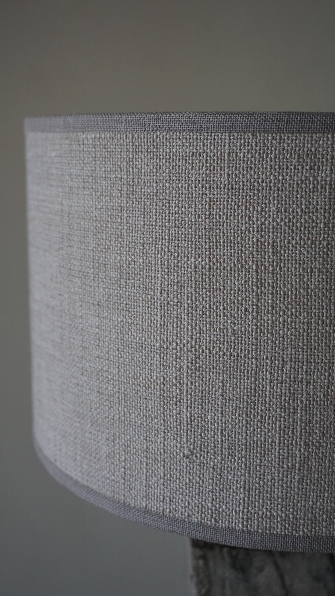 Rene Houtman Lampenkap | Rond | Taupe | H15 x D25 cm