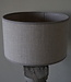 Rene Houtman Lampenkap | Rond | Taupe | H15 x D25 cm
