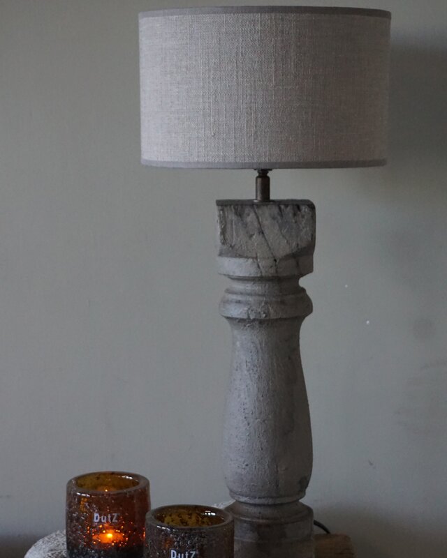 Rene Houtman Lampenkap | Rond | Taupe | H15 x D25 cm