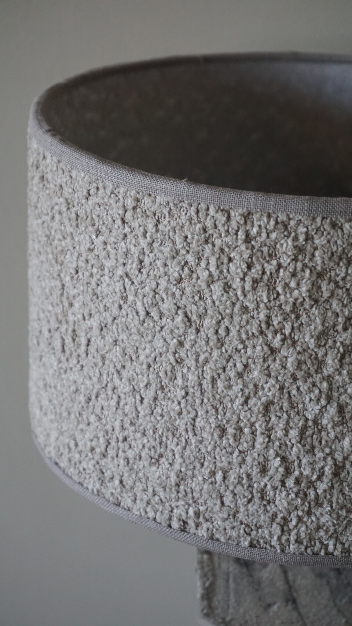 Rene Houtman Lampenkap | Rond | Teddy | H15 x D25 cm