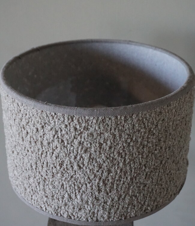 Rene Houtman Lampenkap | Rond | Teddy | H13 x D20 cm