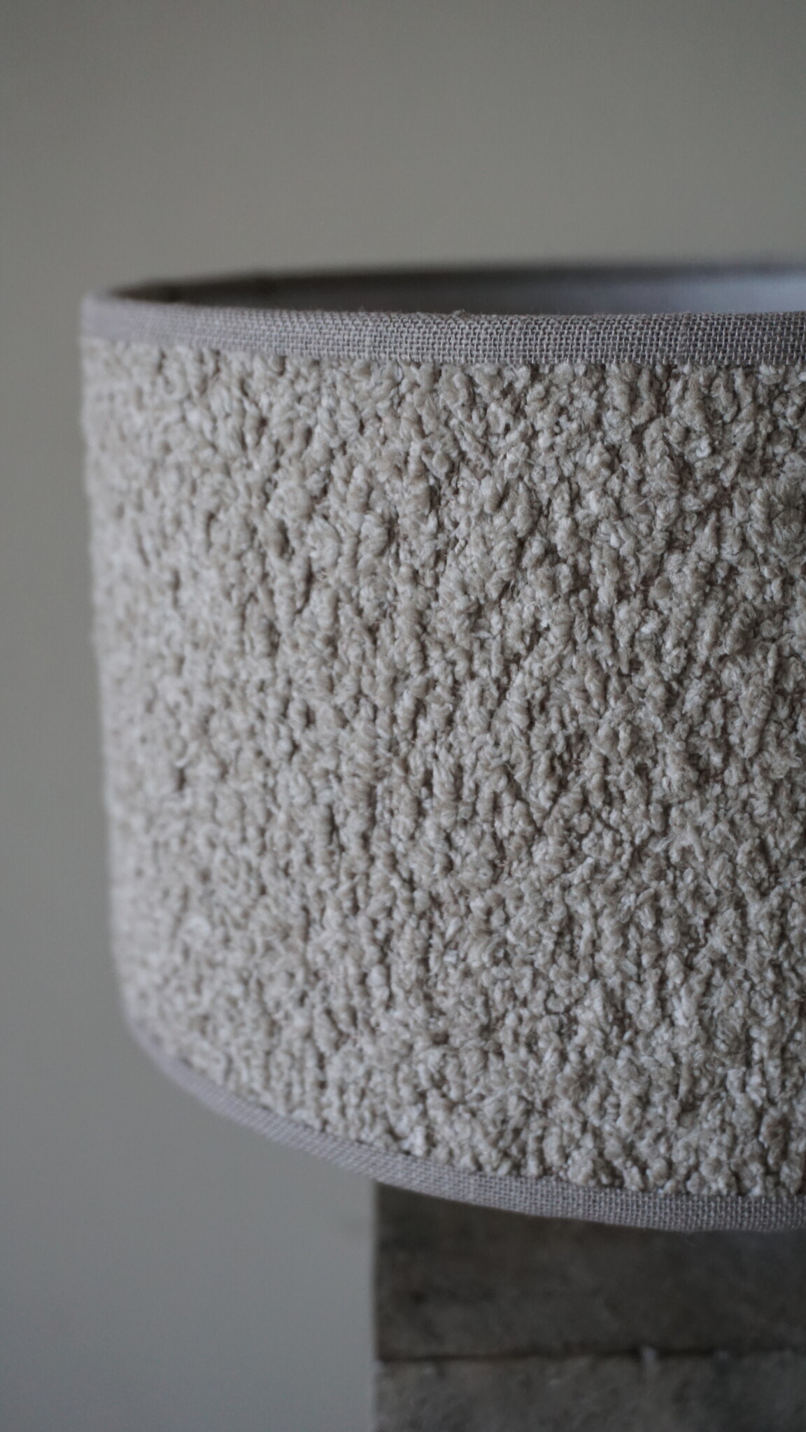 Rene Houtman Lampenkap | Rond | Teddy | H13 x D20 cm