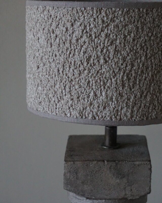 Rene Houtman Lampenkap | Rond | Teddy | H13 x D20 cm