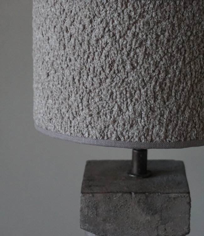 Rene Houtman Lampenkap | Rond | Teddy | H13 x D20 cm