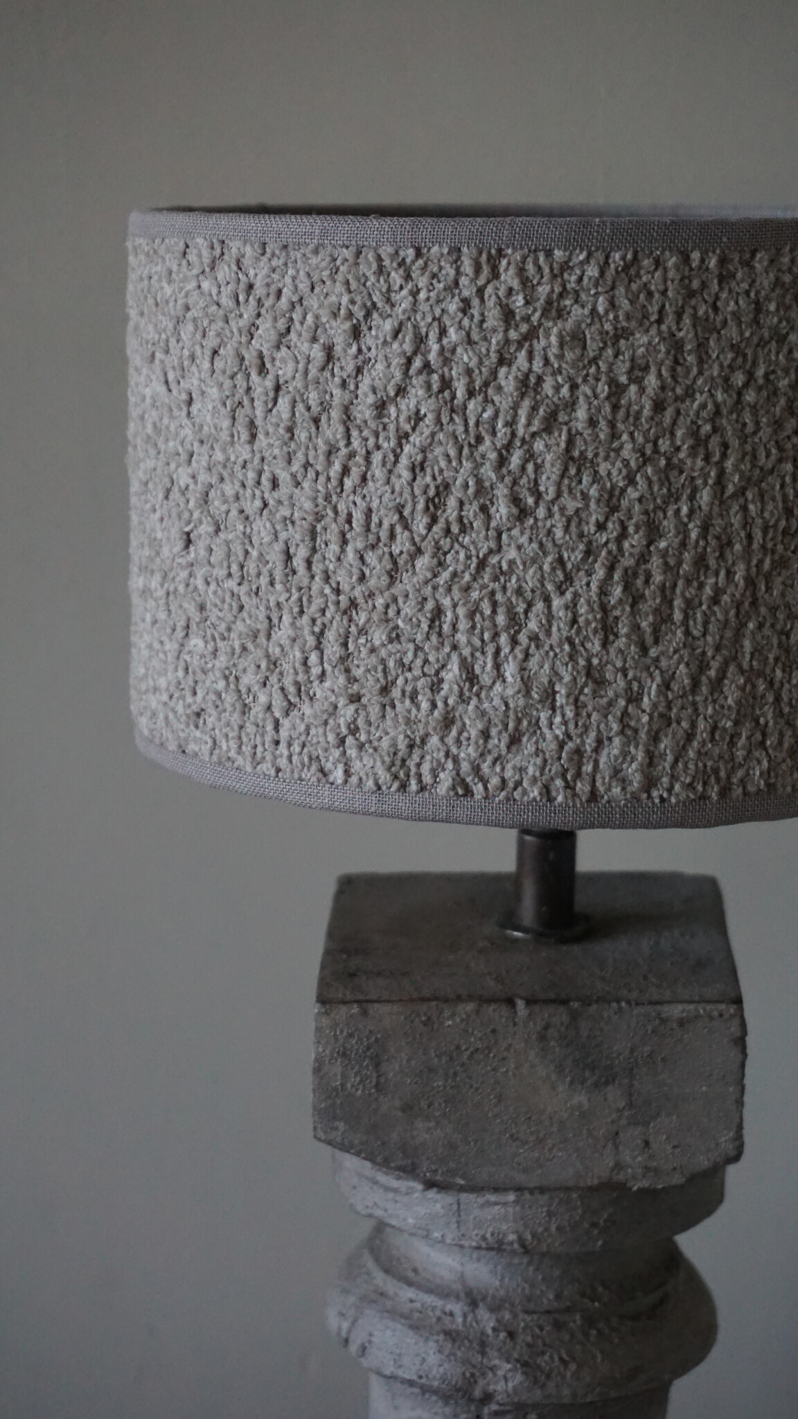 Rene Houtman Lampenkap | Rond | Teddy | H13 x D20 cm