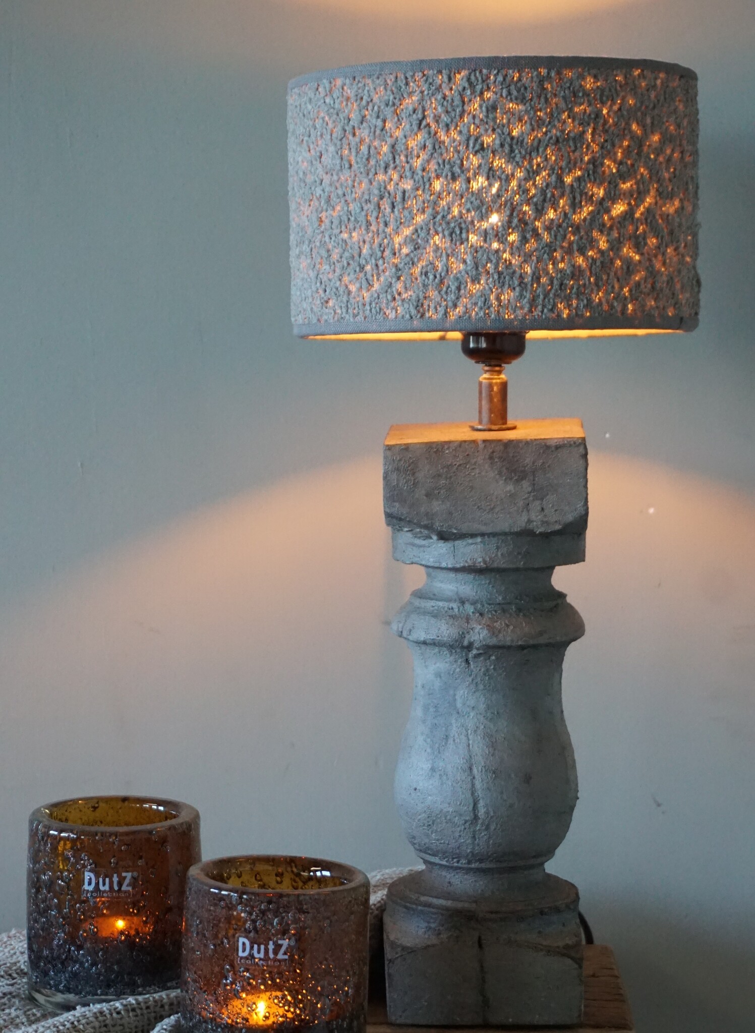 Rene Houtman Lampenkap | Rond | Teddy | H13 x D20 cm