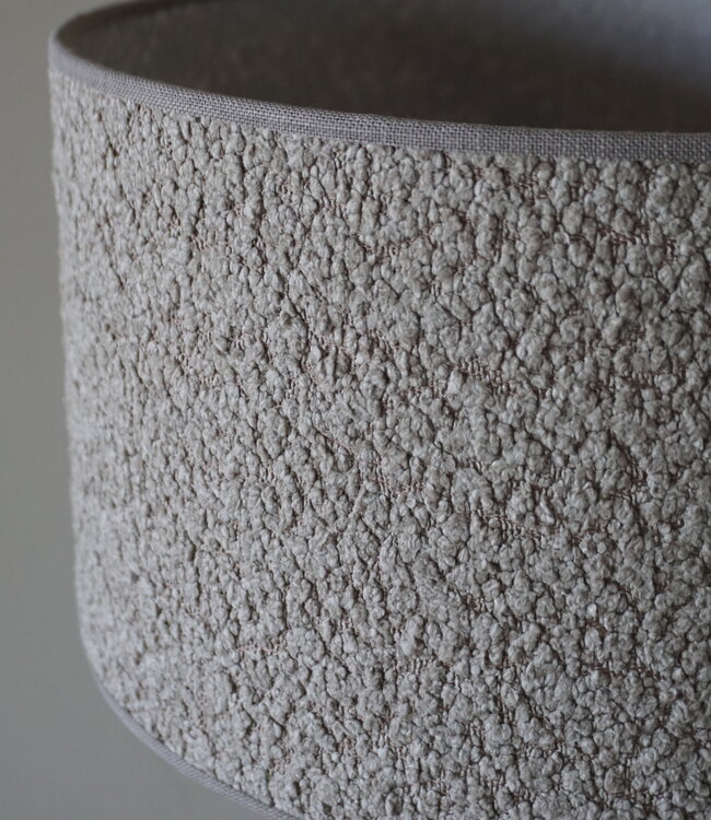 Rene Houtman Lampenkap | Rond | Teddy | H17 x D30 cm
