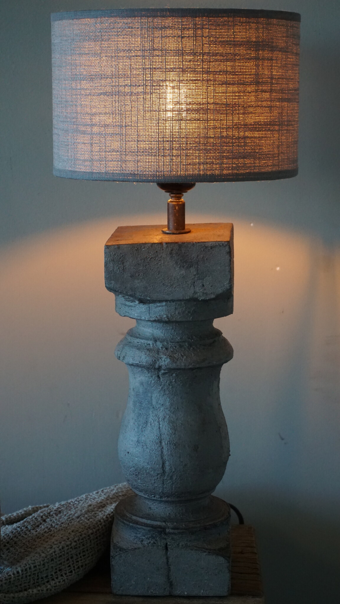 Rene Houtman Lampenvoet Small | Taupe |  H40 x B10 x D10 cm