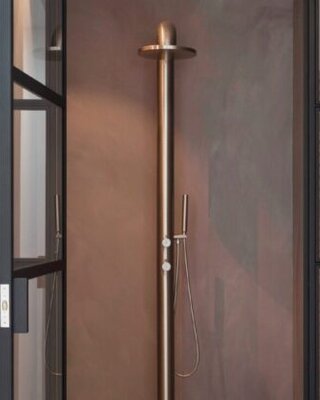 JEE-O Fatline Vrijstaande Douche 02TH | Met Thermostaat en Handdouche | H230 cm - Copy