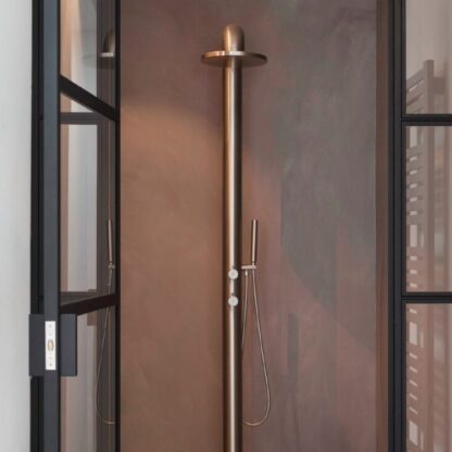 JEE-O Fatline Vrijstaande Douche 02TH | Met Thermostaat en Handdouche | H230 cm - Copy