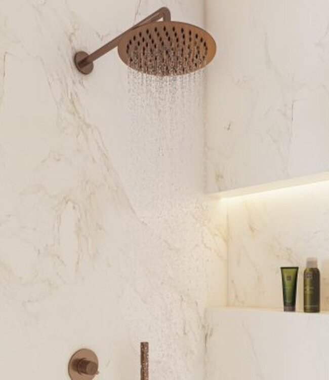 JEE-O Slimline Wand Douche Combinatie 02 | Met Handdouche | Meerdere kleuren