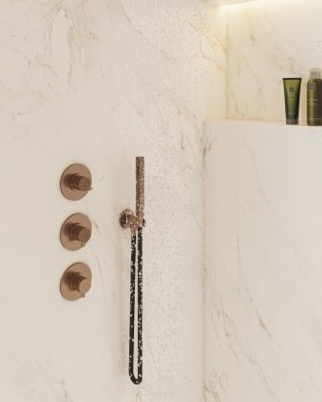 JEE-O Slimline Wand Douche Combinatie 02 | Met Handdouche | Meerdere kleuren