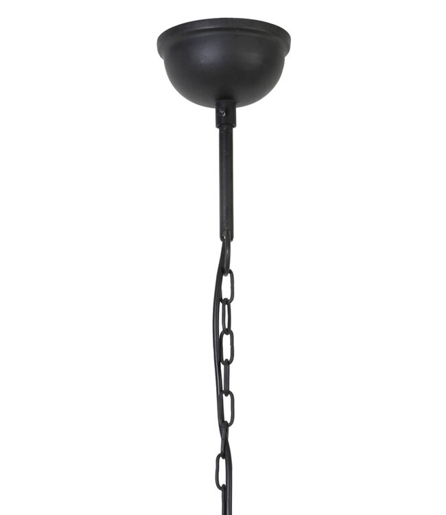 Light&Living Hanglamp Haranka | Hout | Donkerbruin | 2 Maten