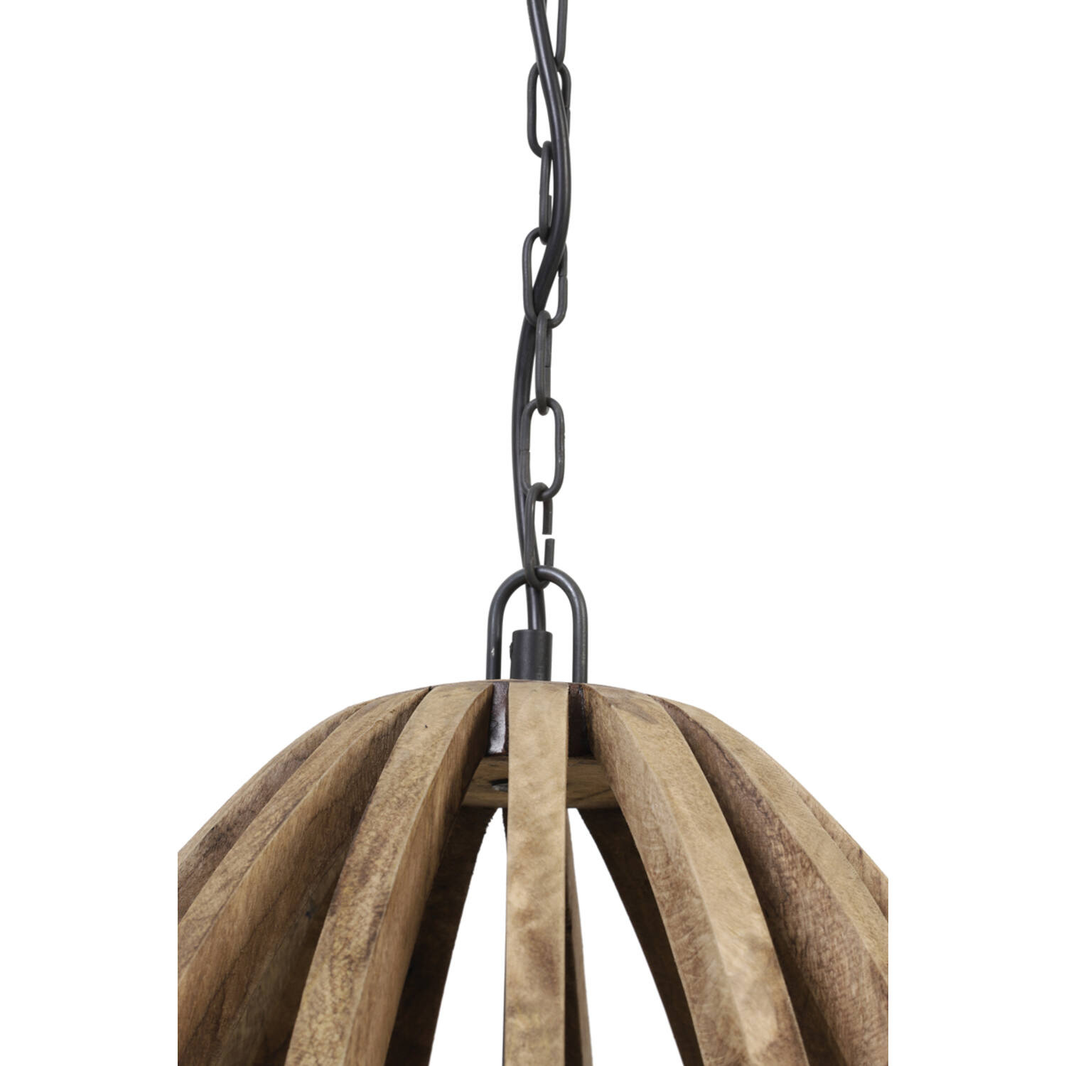 Light&Living Hanglamp Haranka | Hout | Donkerbruin | 2 Maten