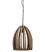Light&Living Hanglamp Haranka | Hout | Donkerbruin