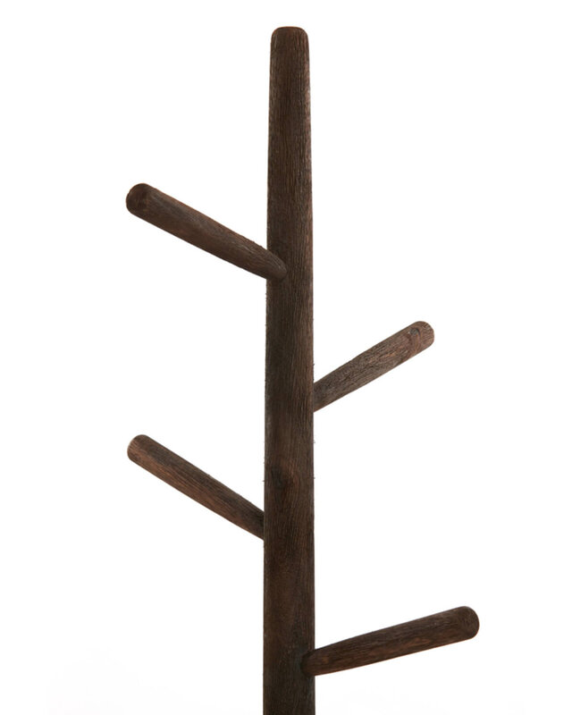 Light&Living Kapstok Yenice | Hout | Chocoladebruin | H152 x D20 cm
