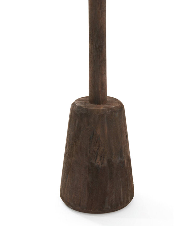 Light&Living Kapstok Yenice | Hout | Chocoladebruin | H152 x D20 cm