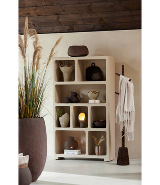 Light&Living Kapstok Yenice | Hout | Chocoladebruin | H152 x D20 cm