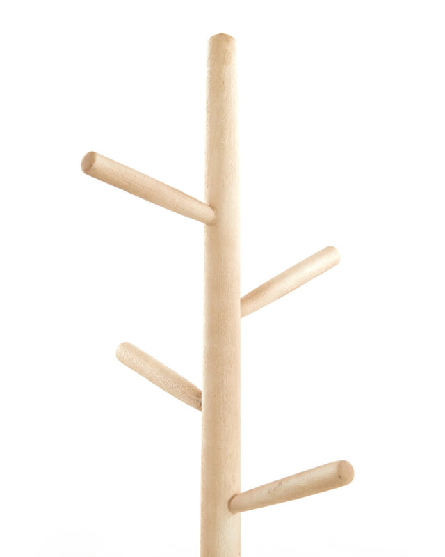 Light&Living Kapstok Yenice | Hout | Naturel | H152 x D20 cm