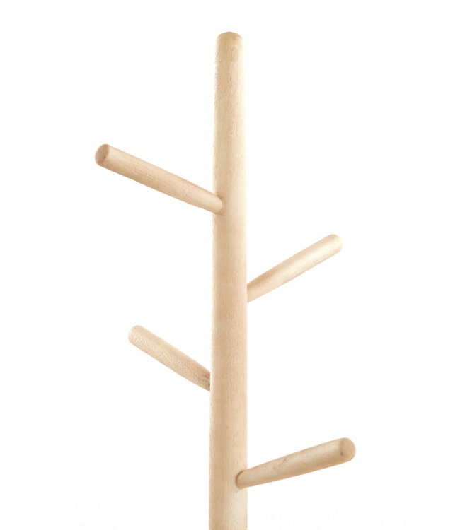 Light&Living Kapstok Yenice | Hout | Naturel | H152 x D20 cm