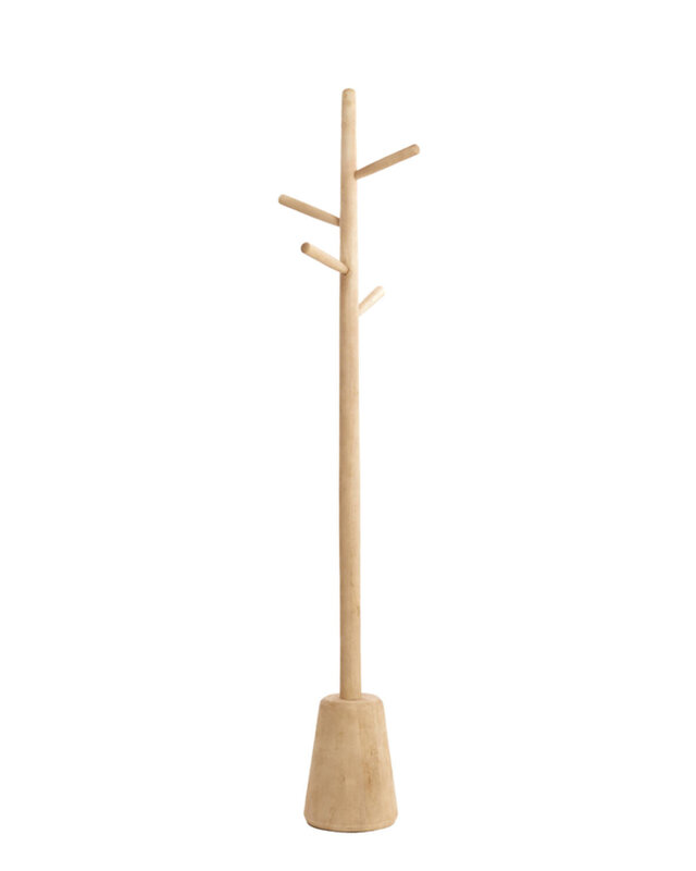 Light&Living Kapstok Yenice | Hout | Naturel | H152 x D20 cm