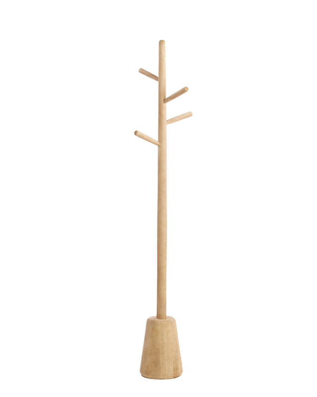 Light&Living Kapstok Yenice | Hout | Naturel | H152 x D20 cm