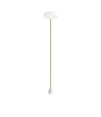 ORIGINAL HOME Textielsnoer Met Metalen Plafondrozet | 2 m | Honey