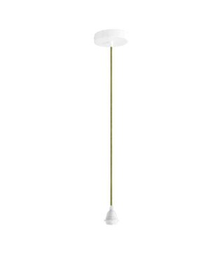 ORIGINAL HOME Textielsnoer Met Metalen Plafondrozet | 2 m | Moss
