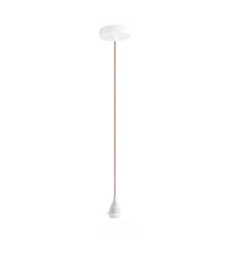 ORIGINAL HOME Textielsnoer Met Metalen Plafondrozet | 2 m | Blossom