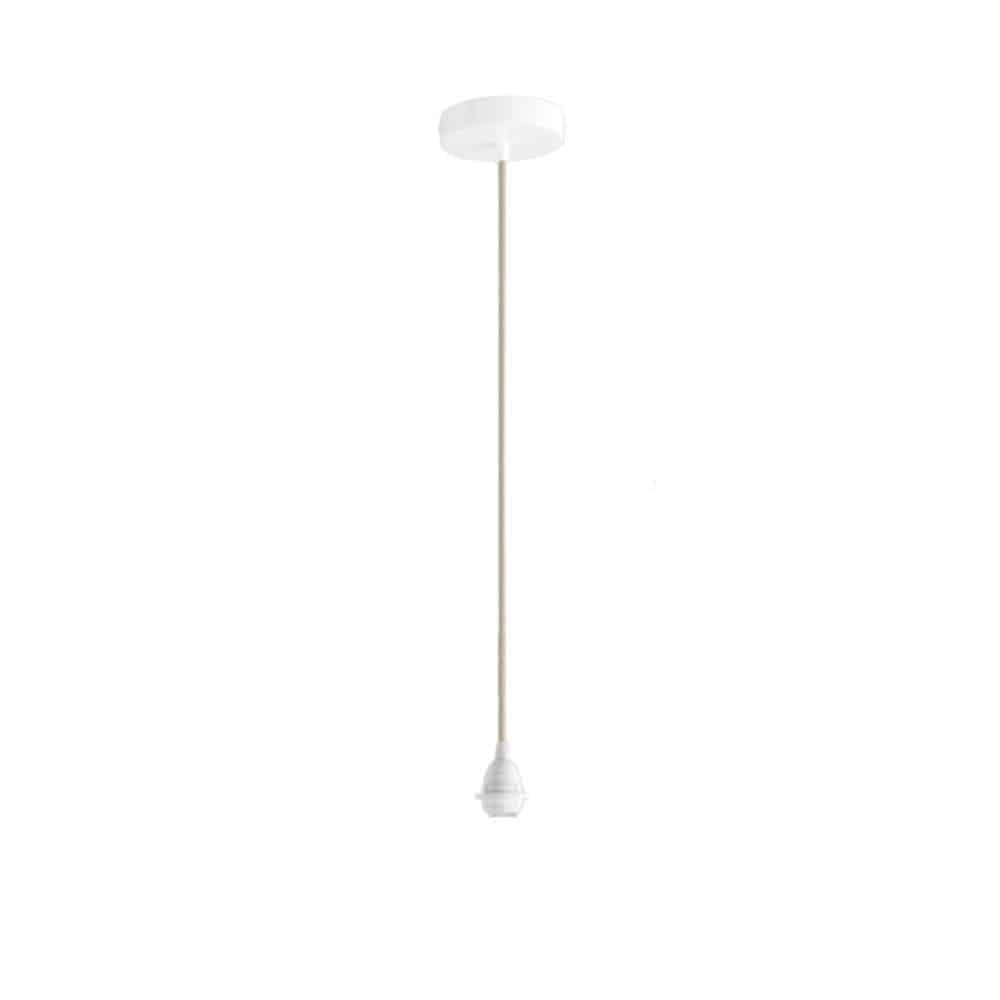 ORIGINAL HOME Textielsnoer Met Metalen Plafondrozet | 2 m | Naturel