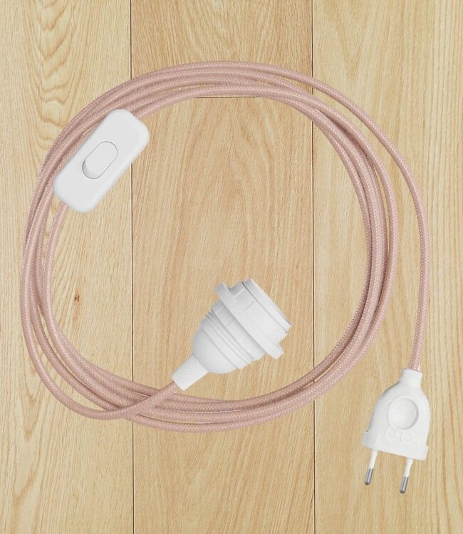 ORIGINAL HOME Textielsnoer Met Lichtschakelaar | 1,6 m | Blossom
