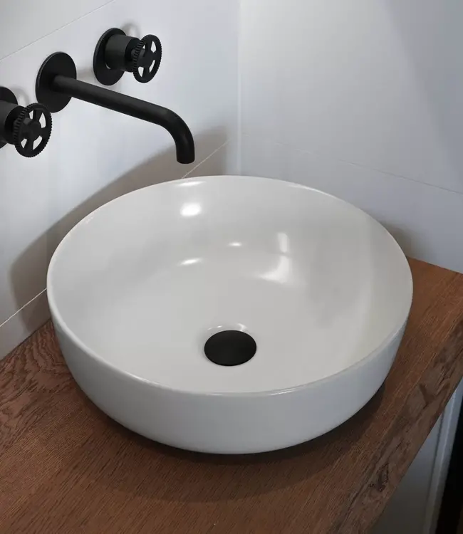 Loutro Bathroomware Waskom Drossia | Ø41,5 x H13 cm | 2 Kleuren
